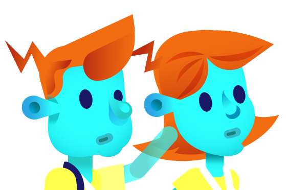 Billy et Olivia, les héros de Graphonémo